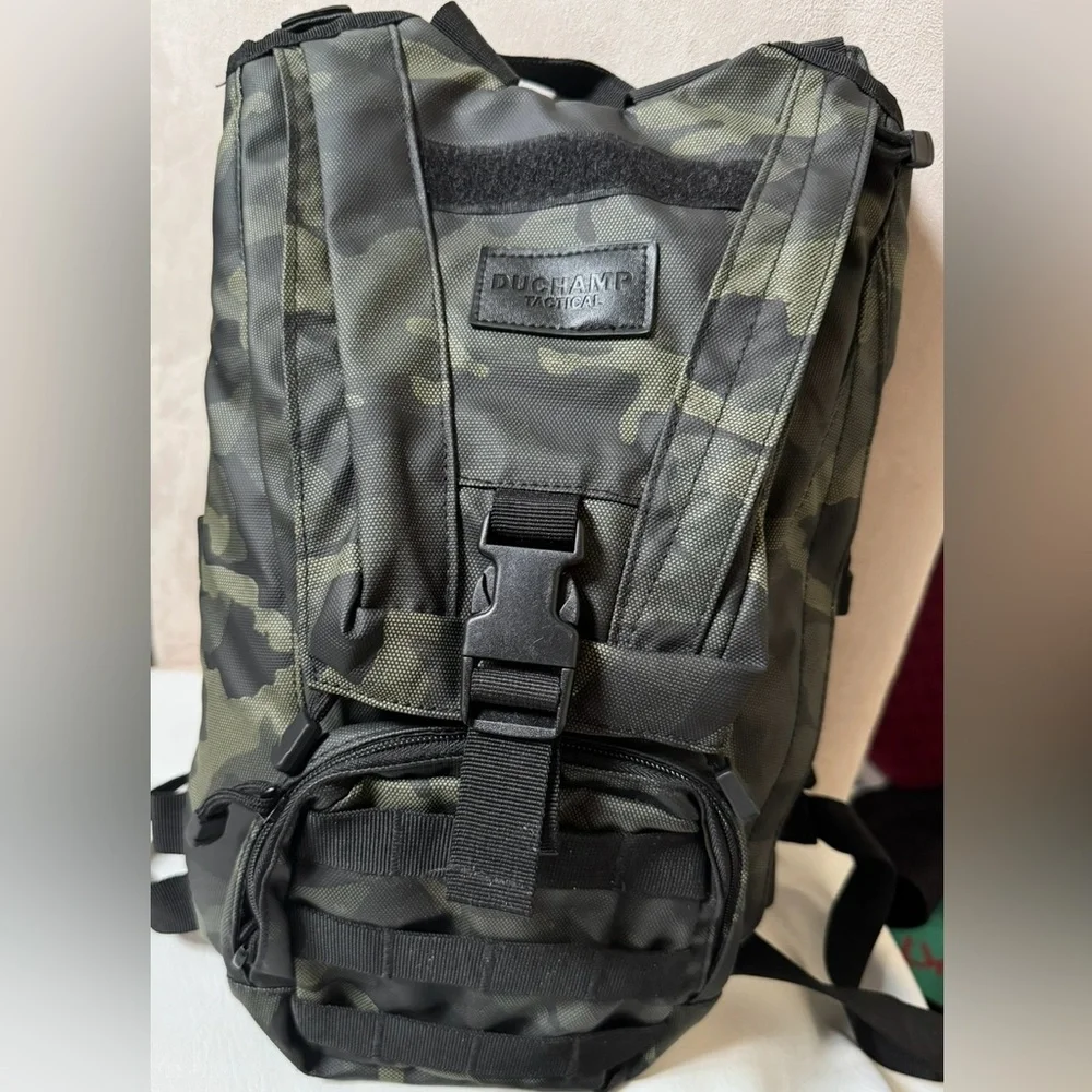 Duchamp tactical water pouch backpack